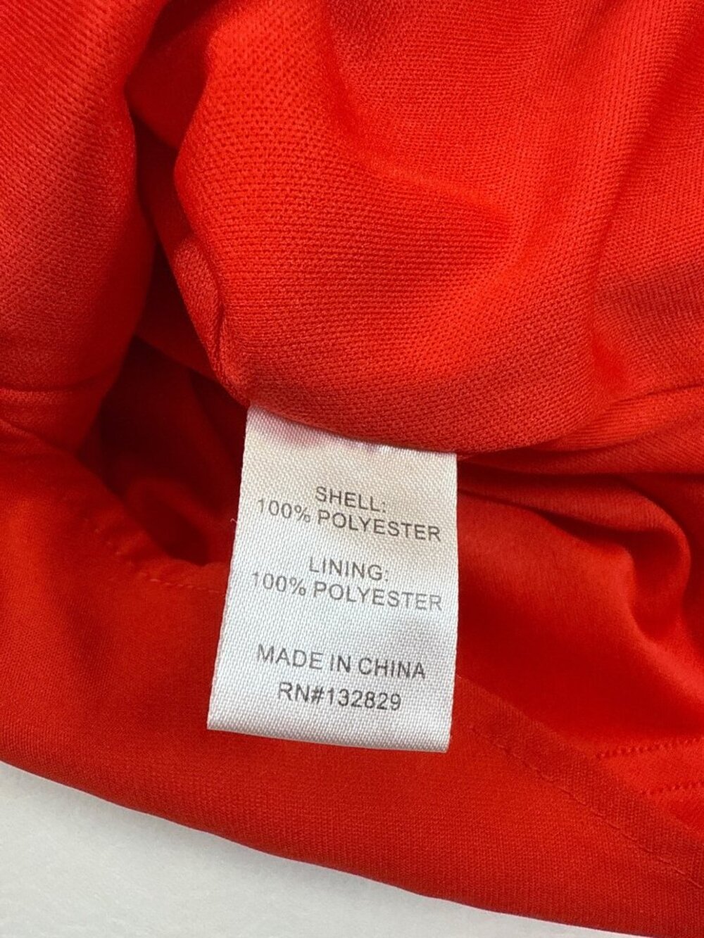 Superdown Harlow Red Midi Dress Medium With Plunging Neckline & Ruffle (NN526) - Picture 9 of 9